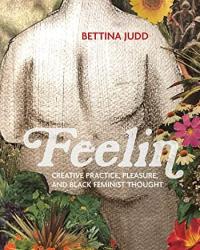 Book cover with drawing of backside of a full-figured naked person surrounded by foliage. 